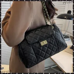 キルティング トートバッグ レディース鞄大容量チェーンバッグ オフィスカジュアル 肩掛けバッグPUレザー 小さめトートバッグ 通勤通学 韓国手提げバッグ 高見え合皮バッグ大人女子 きれいめ鞄春夏秋冬 無地おしゃれかばん