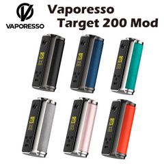 Vaporesso Target 200 Mod CMF 小型 防水 防滴 テクニカル モッド ベポレッソ ターゲット デュアルバッテリー 510規格 電子たばこ 電子タバコ ベイプ 本体 リキッド 爆煙 禁煙 タール ニコチン0 dtl mtl vape