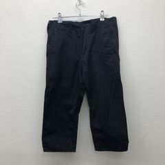 【R.NEWBOLD】アールニューボールド　S　青　ブルー　パンツ　ひざ丈　ストレートパンツ　レディース　メンズ