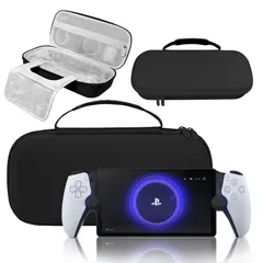 PlayStation Portal Remote プレーヤー ケース PSポータル ハード トラベルケース 収納バッグ PSポータルリモートプレーヤーアクセサリー ブラック