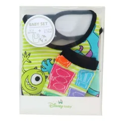 【メール便】モンスターズインク ベビーセット ビブ＆ソックス ディズニー ベビー用品 キャラクター モンスター