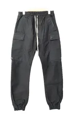 リックオウエンス Rick Owens 19AW CARGO JOG カーゴ ジョグ ドローストリング パンツ RU19F4396-TE 46 黒 ブラック ブランド古着ベクトル 中古☆AA★250823のサムネイル