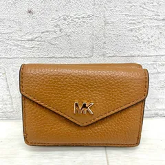 164◎ MICHAEL KORS 財布 折り畳み ブラウン レディース