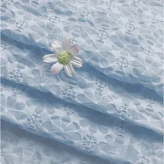 1m単位 生地 夏のグラースの花園 リップル生地 ( ハンドメイド 甚平 ワンピース シャツ チュニック サッカー フラワー )#mjsho21691