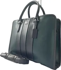 【2way】COACH コーチ トートバッグ ブリーフケース レザー A4〇 PC〇 チャーム 金具 肩掛け 斜め掛け 手提げ 通勤通学 ビジネス 出張