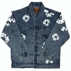 【美品】DENIM TEARS × Levi'sヴィンテージ風デニムジャケット 美品】DENIM TEARS × Levi'sヴィンテージ風デニムジャケット