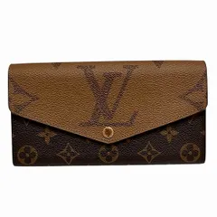 ルイヴィトン　Louis Vuitton　モノグラム　ジャイアント　ポルトフォイユ・サラ　M80726　長財布　2つ折り財布　ユニセックス　美品