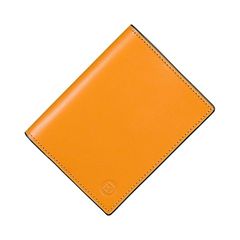 【新品未開封】財布 メンズ ミニ財布 コンパクト 2つ折り レザー 折りたたみ 二つ折り財布 日本製 栃木レザー 本革 小さい財布 カード収納 キャッシュレス 人気 おしゃれ 記念品 プレゼント 父の日ギフト 美しいパッケージと 贈り物に最適（イエロー）