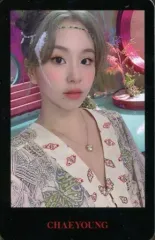 【中古】コレクションカード(女性) TWICE/チェヨン/黒枠・下部名前/CD「MORE ＆ MORE」付属フォトカード