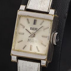 ジャンク】RADO 5468 スクエア 手巻き腕時計 L-LYT02-14 - メルカリ