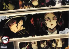 【中古】クリアファイル 鬼舞辻無惨 ランチョンマットケース 「鬼滅の刃 キャラクター絵巻カフェ in ufotable Cafe 第三期」                       