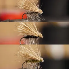 エルクヘアカディス　ドライフライ　6本入り
