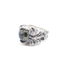 Schattenblume シャッテンブルーメ リング SILVER 958 シルバー レジン ガラス 契約の瞳 リングL 時狂いの魔女ルーナ