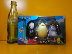 スタジオジブリ公認品 千と千尋の神隠し おきあがりこぼし　オオトリサマ　カオナシ　坊ネズミとハエドリセット