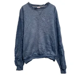 champion ロゴスウェット トレーナー チャンピオン M グレー ブルー 裏起毛 プルオーバー 古着卸 アメリカ仕入 a702-6279