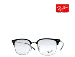 【Ray-Ban】レイバン　メガネフレーム　RX7216F　2000　NEW CLUBMASTER　ブラック・シルバー　国内正規品