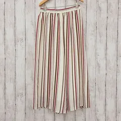 【 LAUTREAMONT 】ロートレアモン ストライプワイドパンツ