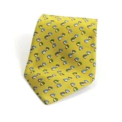 サルバトーレフェラガモ シルク ネクタイ 中古 ABランク Salvatore