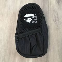 アベイシングエイプ　ベルト　ラインストーン Gold スワロフスキー BAPE 型押し レザー ベルト a bathing ape