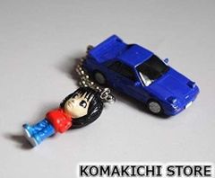 美少女走り屋伝説 オーバーレブ 志濃涼子 MR2 フィギュア キーホルダー 山口かつみ キャラ＆カー ダブルキーチェーン