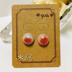 ハンドメイドピアス＊13