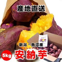 【新潟県魚沼産】安納芋（あんのういも）5kgさつまいも