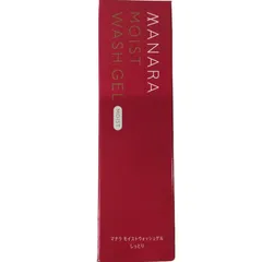 C487 MANARA マナラ モイストウォッシュゲル しっとり 120mL 美容液洗顔料 角質汚れ