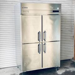 フクシマガリレイ 縦型冷蔵庫 GRD-120RM-F（改） W1200×D800×H1950 単相100V オール冷蔵 4ドア冷蔵庫 2021年製 業務用冷蔵庫 中古 厨房