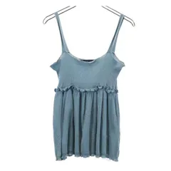 マークジェイコブス ニット キャミソール S 青系 MARC JACOBS レディース 【中古】  【230716】 メール便可