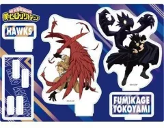 【中古】アクリルスタンド・アクリルパネル 常闇＆ホークス その背中を超えろ アクリルスタンドセット(2キャラ) 「僕のヒーローアカデミア」