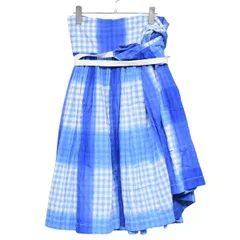 tricot COMME des GARCONS　トリココムデギャルソン　2013SS　ギンガムチェックラップスカート　巻きスカート　TK-S017　8054000202409