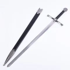 夜詩を詠み花を彫る長剣 古兵器 武具 西洋剣 中世騎士の剣 片手