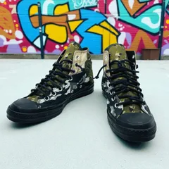 CONVERSE　コンバース ALL STAR Low オールスター ハイカット チャックテイラー 165912C Patchwork Blocked Camo　カモフラ　パッチワーク　27.5cm