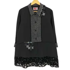 ◎未使用　アルベロベロ　オレボレブラ　ロングコート　ブタさん　異素材 OLLEBOREBLA 美品 オレボレブラ ALBEROBELLO アルベロベロ ぶた