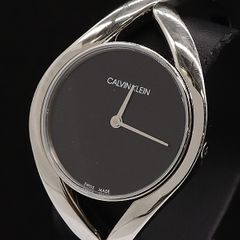カルバンクライン K8W371 クォーツ腕時計 ネイビー文字盤 メンズ 