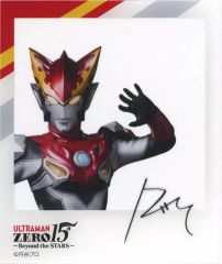 [중고] 캐릭터 카드 울트라맨 로소 [ULTRAMAN Gallery 울트라맨 제로 15주년~Beyond the STARS~ 체키풍 사인들이 아크릴 카드]