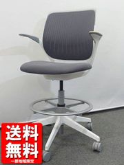 【法人限定関東のみ送料無料】スチールケース Steelcase Cobi デスクチェア ハイチェア オフィスチェア 事務チェア 肘付き【中古オフィス家具】【中古】