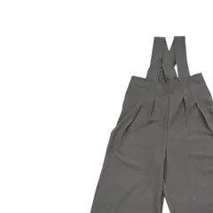 CLASSICAL ELF クラシカルエルフ ワイド ハイウエスト サロペット グレー Sサイズ オールシーズン