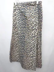 GANNI ガニー レオパード デニムスカート GER/DAN 32/XS 新品の