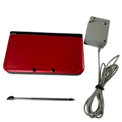 ★ nintendo 3DSLL レッドブラック SPR-S-JPN-C0 SPR-001(JPN) 社外タッチペン付属 任天堂  現状品 0.4kg
