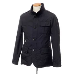 【中古】ムーレー MOORER PORTE-KM ポリエステル フィールドジャケット ダークネイビー【サイズ46】【メンズ】のサムネイル