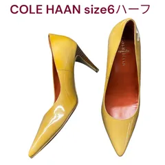 コールハーン COLE HAAN  パンプス エナメル シンプル ベージュ系 6ハーフ 23.5cm レディース M4I275