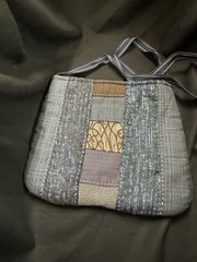 ハンドメイド　布小物　サコッシュ