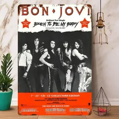格安2024Jon Bon Jovi 直筆サイン入り　ポスター　ボンジョヴィ ミュージシャン