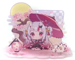 【中古】アクリルスタンド・アクリルパネル 百鬼あやめ アクリルジオラマスタンド 「バーチャルYouTuber ホロライブ 百鬼あやめ 活動4周年記念」