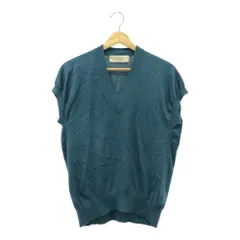 CYCLAS シルクコットン ジレ ベスト ブラック シクラス CYCLAS シクラス コットン シルク ニット ジレ ベスト