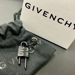 ▼GIVENCHY/ジバンシー ロック クリスタル ピアス シングルピアス ブラックメッキ BN1058F04M-001 S57845845231