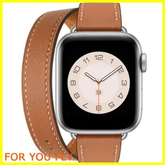 【特価商品】アップルウォッチ バンド コンパチブル apple watch レディース レザー 本革 2重巻き 細い iWatch Ultra2/Ultra Series 9/8/7/6/5/4/3/2/1/SE/SE2全機種対応 交換ベルト男女兼用 ビジネス