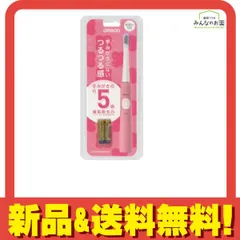 オムロン 音波式電動歯ブラシ 乾電池式 ピンク HT-B214-PK 1セット 