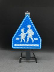 国道4号線（東京～青森）国道標識キーホルダー ミニチュア 反射 交通